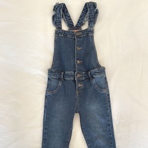 Toddler Girl Denim Overalls